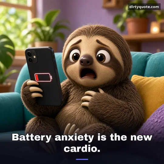 Battery anxiety is the new cardio.