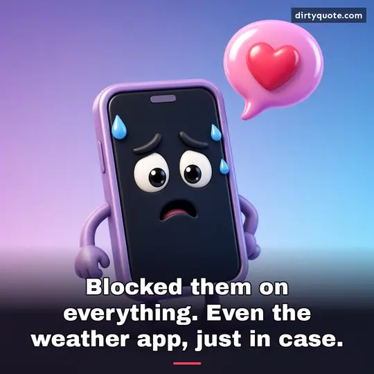 Blocked them on everything. Even the weather app, just in case.