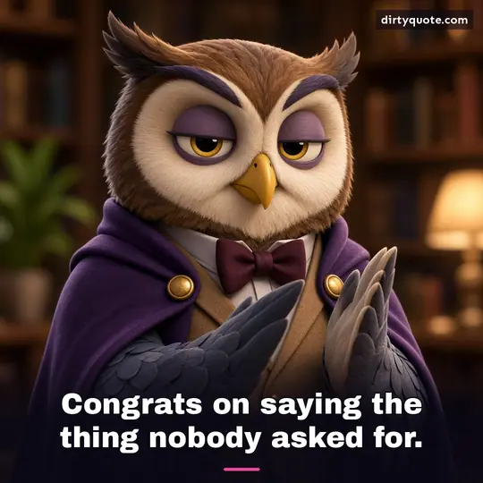 Congrats on saying the thing nobody asked for.