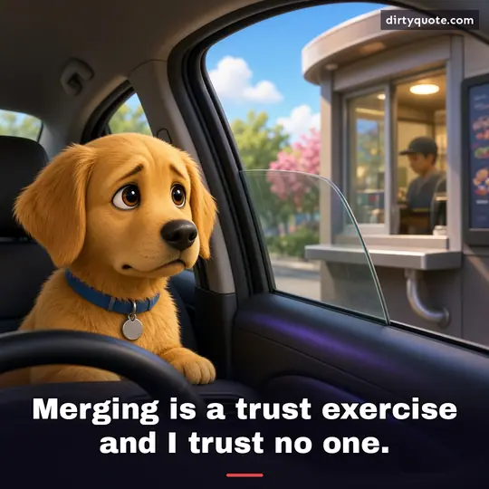 Merging is a trust exercise and I trust no one.