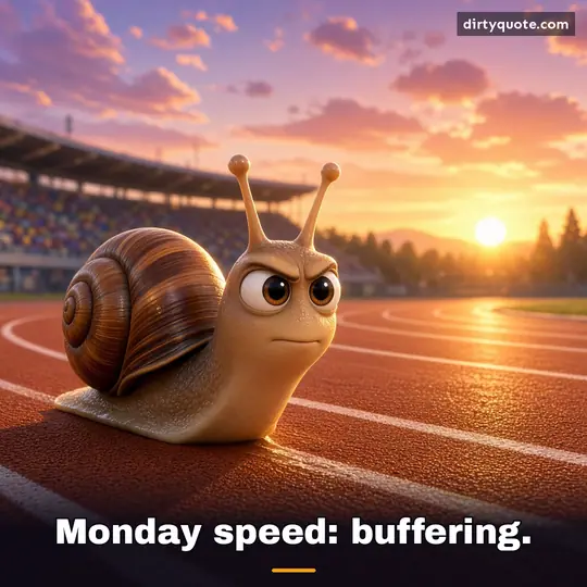 Monday speed: buffering.