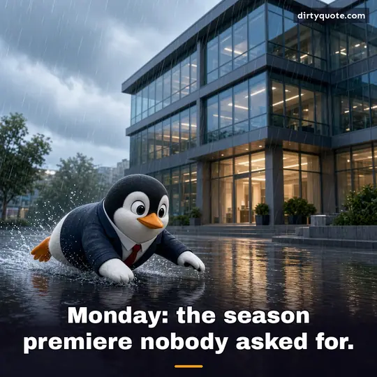 Monday: the season premiere nobody asked for.