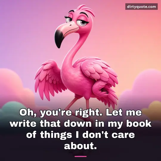 Oh, you're right. Let me write that down in my book of things I don't care about.