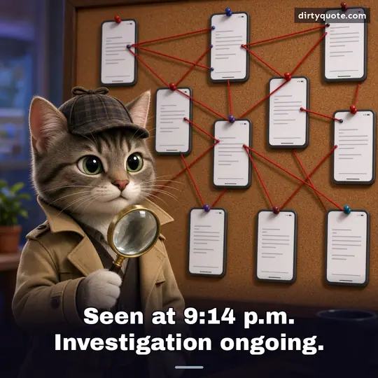Seen at 9:14 p.m. Investigation ongoing.