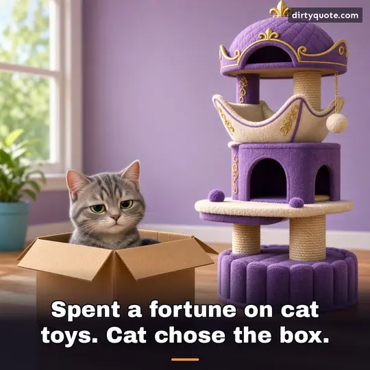 Spent a fortune on cat toys. Cat chose the box.