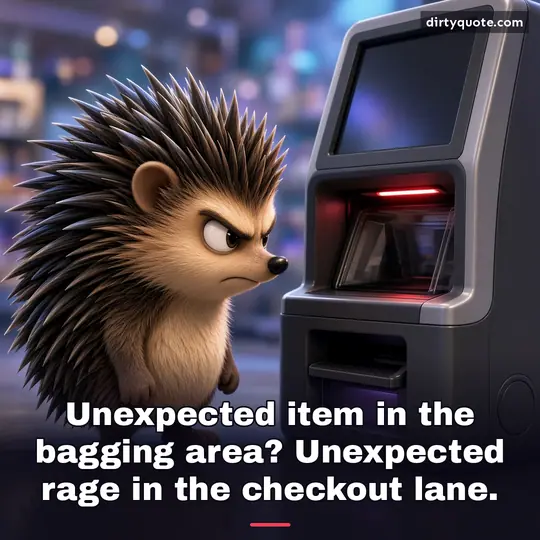 Unexpected item in the bagging area? Unexpected rage in the checkout lane.